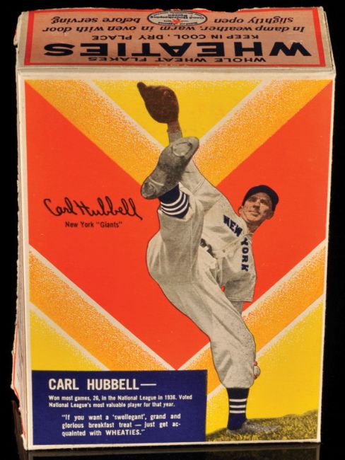 1937 Wheaties Hubbell